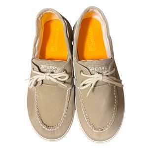 Sperry Top-Sider Tan Boat Shoe Boys Size 6